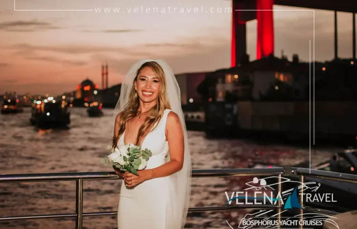 Istanbul Weddings on Luxury Yacht on Bosphorus