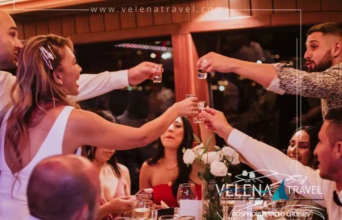 Istanbul Weddings on Luxury Yacht on Bosphorus