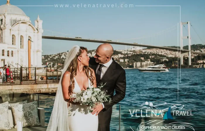 Istanbul Weddings on Luxury Yacht on Bosphorus